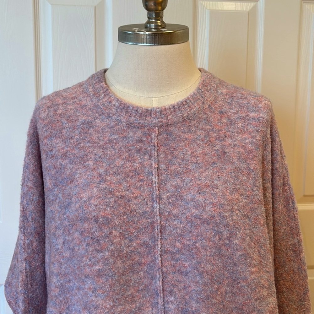 Loft Lou & Grey BNWT Lilac Cape Sweater